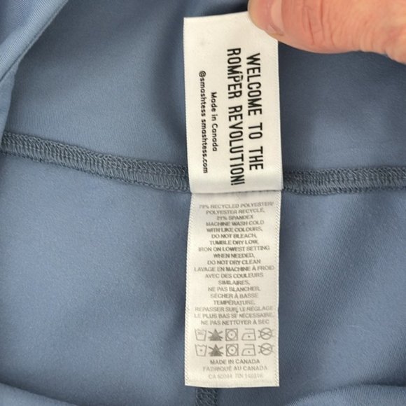 Smash + Tess Perwinkle Blue Ankle Length Leggings Size M - Picture 6 of 6